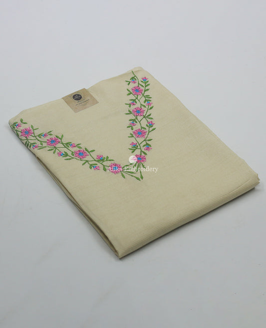 Stylish Embroidered Kurti Material
